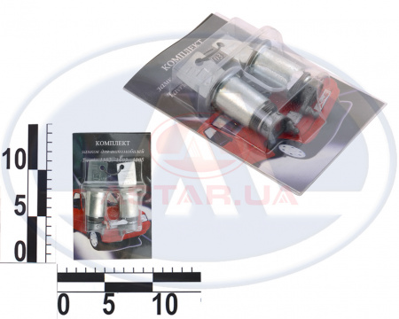 Цилиндр замка двери ЗАЗ 1102-03 (к-т 2 шт.)