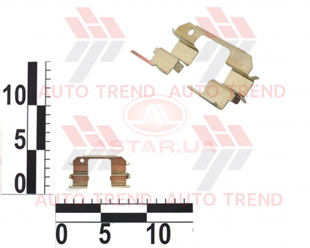 Пружина стяжная суппорта переднего DAEWOO LANOS