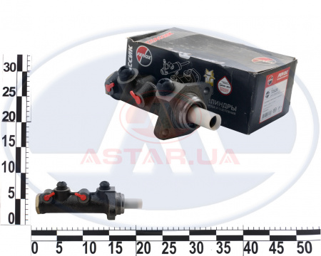 Цилиндр тормозной главный ГАЗ 2410 (Т2626 C3) Classik чугун. корп. черн. цв. (в инд. уп.)*