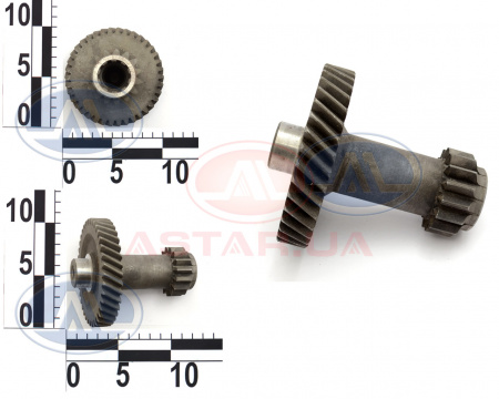 Блок шестерен КПП ВАЗ 2107 заднего хода и 5 передачи, 15 зуб. с/о "гриб"
