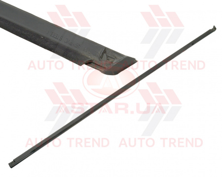 Уплотнитель стекла DAEWOO LANOS "бархотка" наружного канала переднего правого