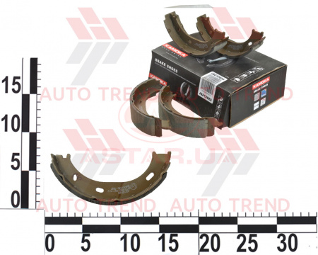 Колодки тормозные MB Sprinter 95'-06';VW LT 28-35 II 96'- барабанная (стояночн. тормоз) компл.