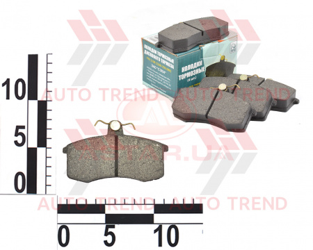 Колодки тормозные перед. ВАЗ 2108, 2109, 2113, 2114, 2115, 21099, к-кт