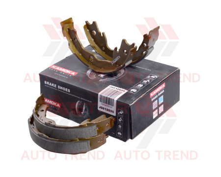 Колодки тормозные Nissan Qashqai07'->;X-trail 07'->;Renault KOLEOS барабанная (стояночн. тормоз) ком