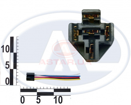 Колодка реле 4-5 конт. 20-40А пластмассовый