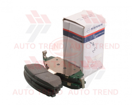 Колодки тормозные перед. SSANGYOUNG REXTON