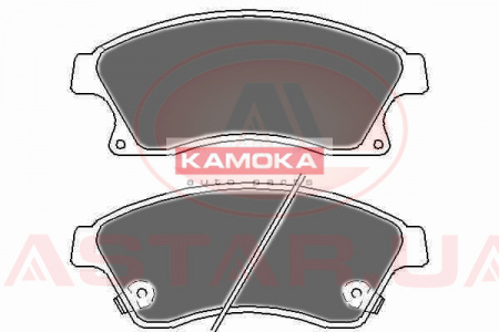 Колодки тормозные Opel Astra J 09'-> перед.