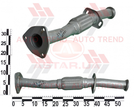 Вставка катализатора DAEWOO SENS 1.3 с гофрой