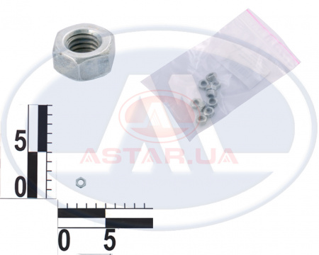Гайка М6 простая,многоцелевая ВАЗ,КамАЗ (пр-во Белебей)