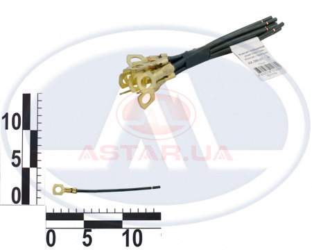 Контакт кольцевой d8,2мм, обжатый с проводом