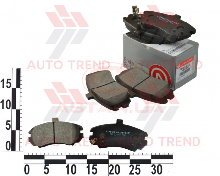 Колодки тормозные перед. HYUNDAI AVANTE XD/ELANTRAс 06