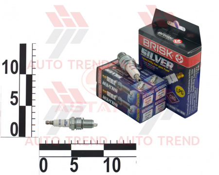 Свеча зажигания Silver ВАЗ 2101-2110 8клап./Daewoo Lanos 1.5  под ГБО, бл.уп., к-кт