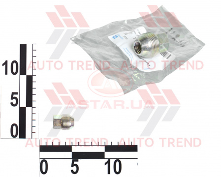 Гайка колеса CHEVROLET AVEO/LACETTI мет. диск