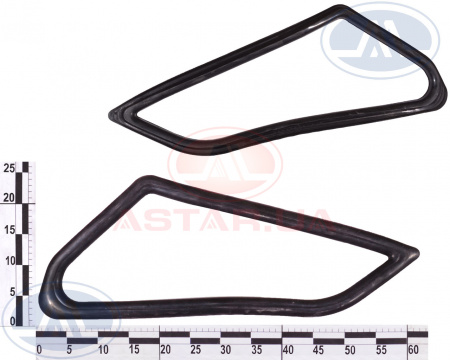 Уплотнитель зад. бокового стекла ВАЗ 21099 лев.