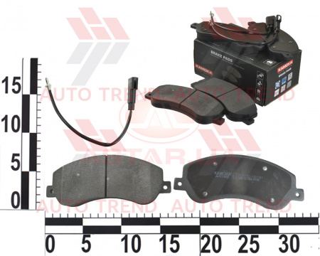 Колодки тормозные Ford Transit 06'-> перед.