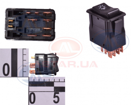 Кнопка включения света наруж. ВАЗ 2108-09 (выс. панель)