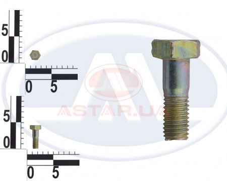 Болт М10x30 ступицы передней ЗАЗ 1102-03