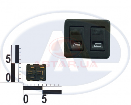 Блок кнопок стеклоподъемника 2 кн. универс.