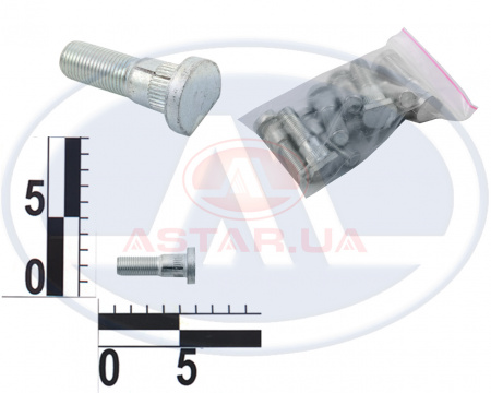 Болт М12х41 колеса заднего ВАЗ 2121