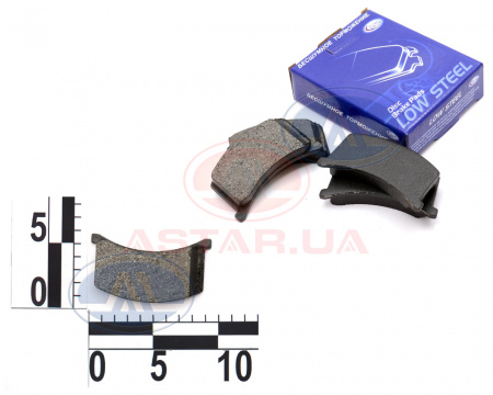 Колодки тормозные перед. ЗАЗ 1102-03 "Таврия, Славута" (к-кт)