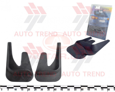 Фартук T-Series T1 универсальный на легковые иномарки (к-т 2 шт.) "брызговик"