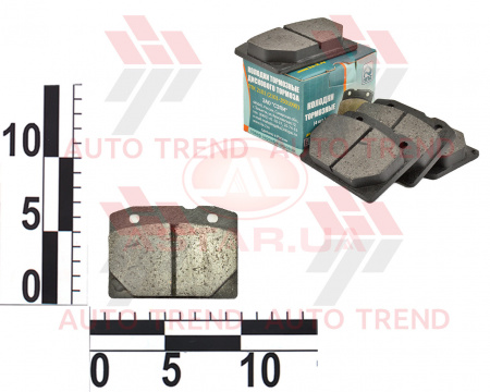 Колодки тормозные перед. ВАЗ 2101-2107 (к-кт)