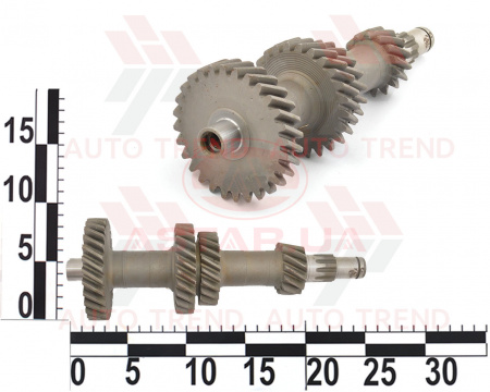 Блок шестерен КПП ВАЗ 2107, 5-ти ступ. пром. вал 14 зуб.