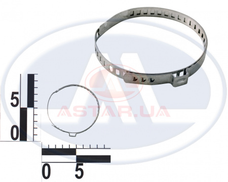 Хомут ШРУСа ВАЗ 2108 d60-120мм мет. больш. евро