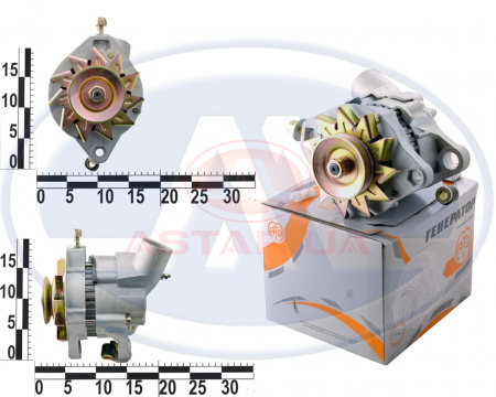 Генератор ВАЗ 21213, 2131, 2120 и модификации (14В, 60А) аналог КЗАТЭ