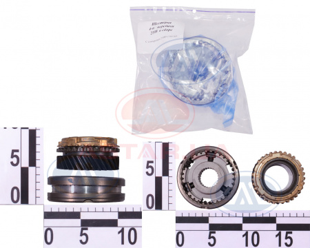 Шестерня КПП ВАЗ 2108 4 пер.в сб. (муфта в сб., шестерня) (ВОЛЖСКИЙ)