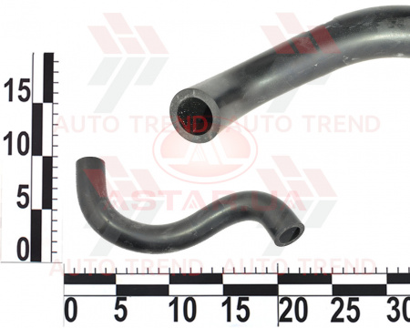 Патрубок отопителя ВАЗ 21082-099 инж. перед. подводящий (№3)