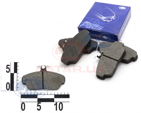 Колодки тормозные перед. ГАЗель, Волга 3110 к-кт