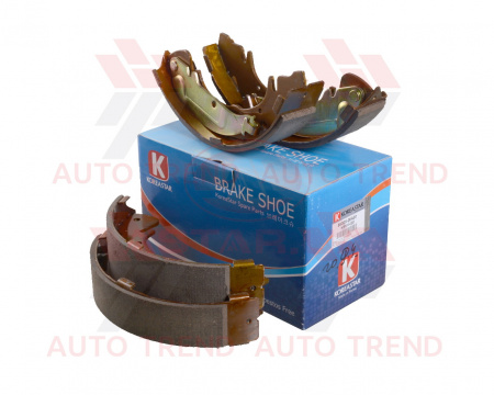 Колодки тормозные зад. HYUNDAI SANTA FE 2,0 2,4 2,7 01-барабан