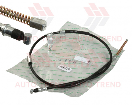 Трос ручного тормоза CHEVROLET AVEO ALL лев. п\э уп.