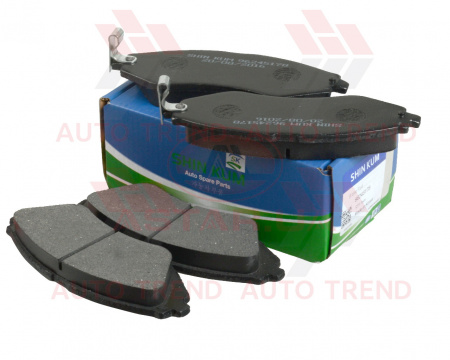 Колодка тормозная перед. DAEWOO/CHEVROLET LANOS 14"/NUBIRA/LEGANZA/TACUMA/LACETTI