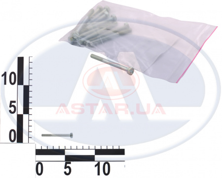 Болт М4х45 подушки подвески глушителя ВАЗ 2101, 2102, 2103, 2104, 2105, 2106, 2107