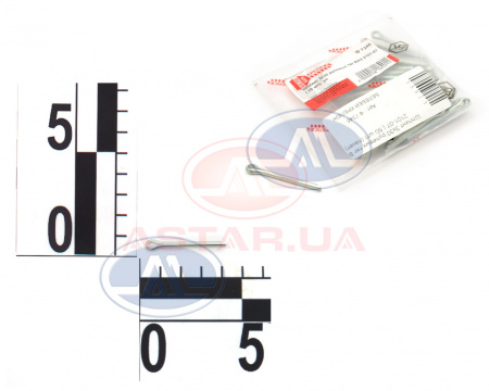 Шплинт 3х30 рулевых тяг ВАЗ 2101, 2102, 2103, 2104, 2105, 2106, 2107 (50 шт.) пакет