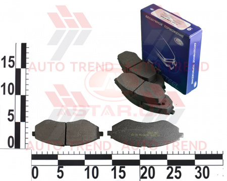 Колодки тормозные перед. CHEVROLET AVEO/AVEO II