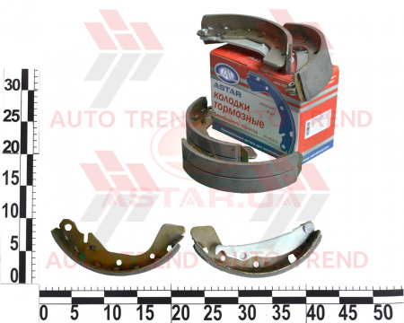 Колодки тормозные зад. DAEWOO LANOS ALL/ NEXIA/ NUBIRA/ NUBIRA2 барабан.