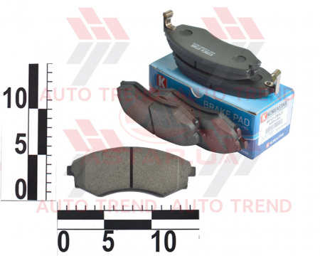 Колодки тормозные перед. HYUNDAI/SSANGYOUNG SONATA 93-/LANTRA/MUSSO/KORANDO