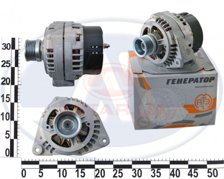 Генератор Газель, Волга, УАЗ дв ЗМЗ 405,406,409, аналог КЗАТЭ(100А)