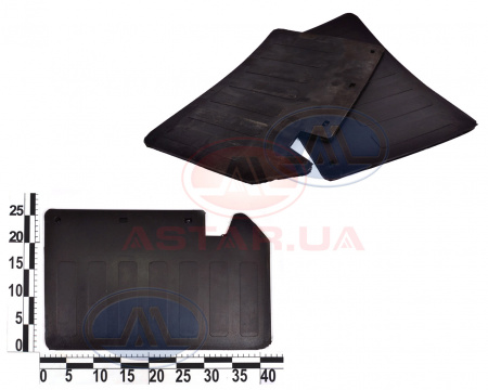 Фартук задний ГАЗель цельнометаллический кузов (к-т 2 шт.) "брызговик"