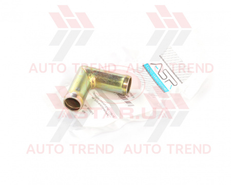 Переходник отопителя угол (16х16 мм) трубка металлическая