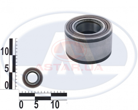 Подшипник ступицы зад. ВАЗ 2108-15, 1117-19, 2170-72, 2190-92   6-256706АКЕ12 пластик