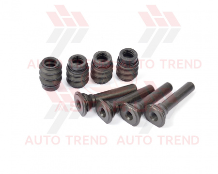 Ремкомплект суппорта тормозного CHEVROLET LACETTI (направл.+ пыльник 4 шт.) п\э уп.