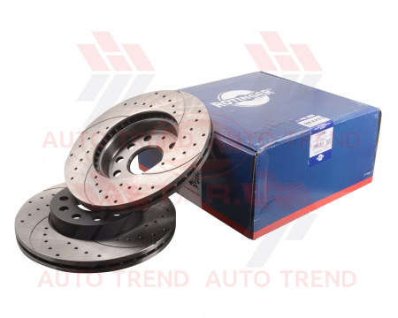 Диск тормозной AUDI A3, SEAT LEON, VW GOLF VII [276X50] TUNING 5