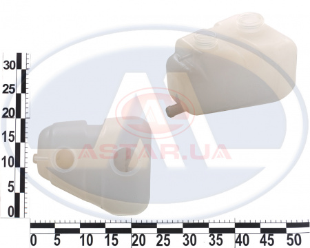 Бачок расширительный ЗАЗ 1102, 2 отв.